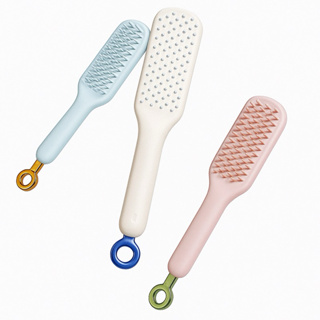 escova Pente Mágico Retráctil De Limpeza Do Cabelo Sem Danos TB-1052 em Oferta na Shopee