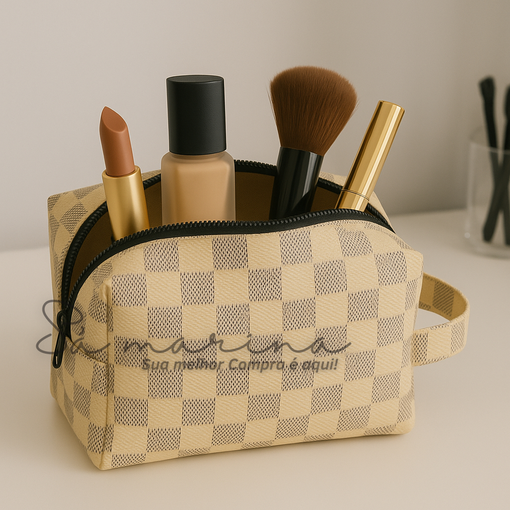 Necessaire Bolsa De Mão Estojo Organizador de Viagem Impermeável