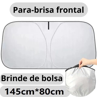 Protetor Solar para Para-brisa de Carro – Painel Refletivo Universal com Proteção UV