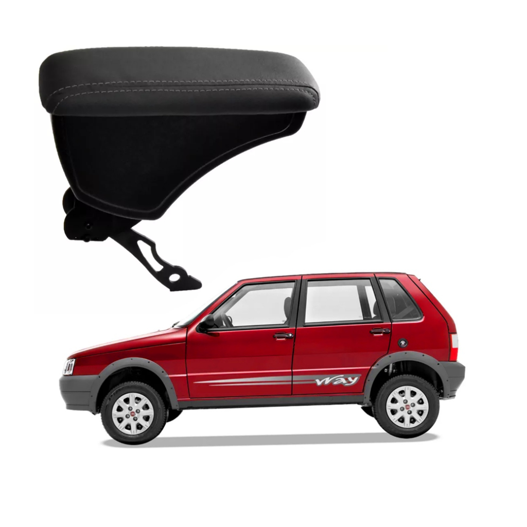 Apoio Encosto Descanço De Braço Fiat Uno Mille 1982 A 2012 em Oferta na Shopee
