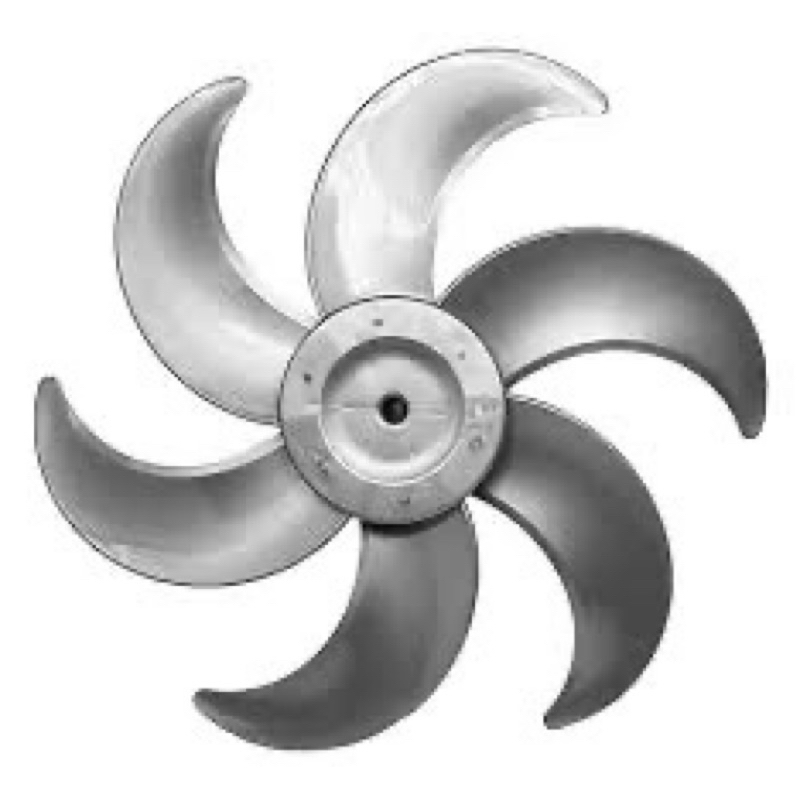 Helice Ventilador Oster OVTR480 OVTR481 OVTR880 OVTR881 Cinza Original