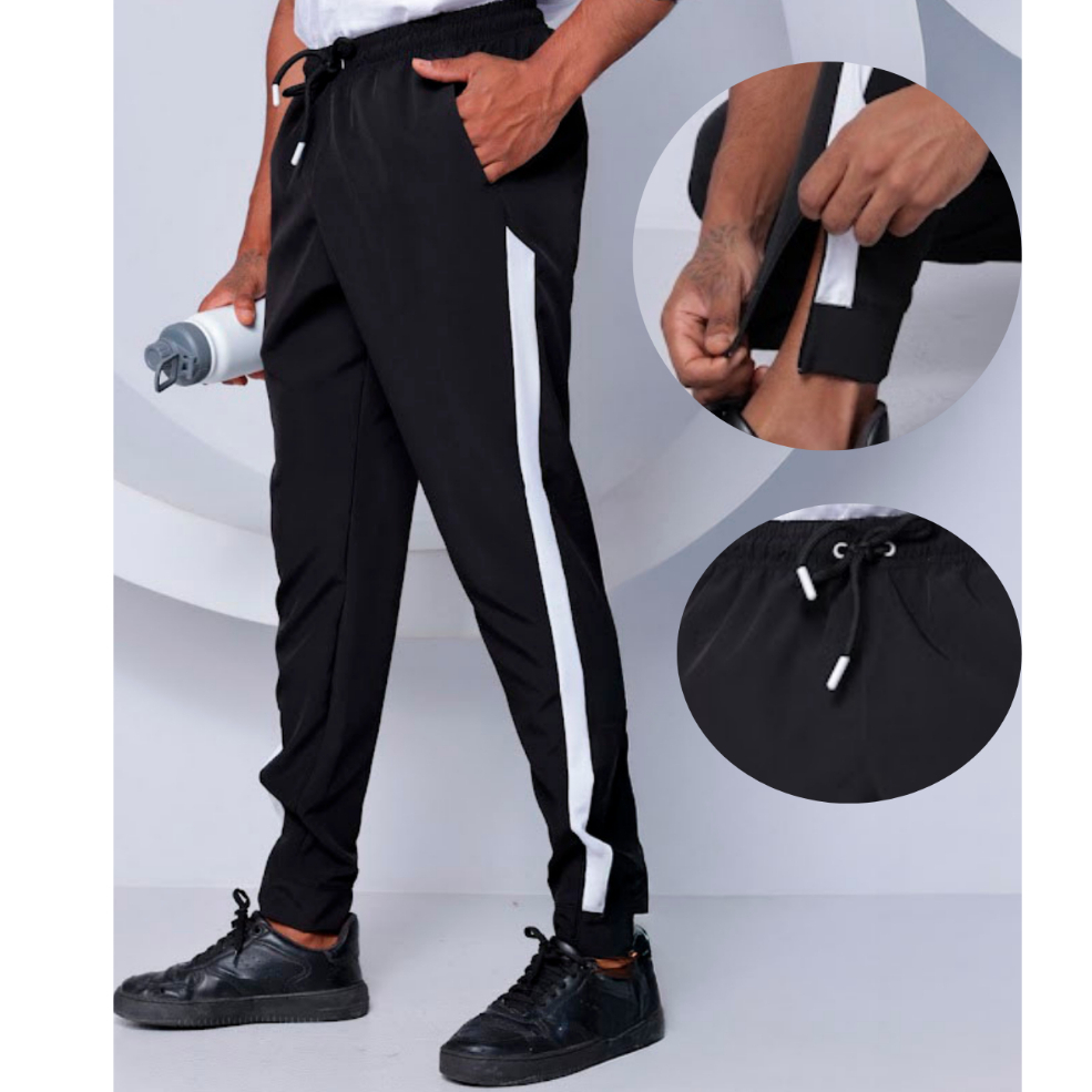 Calça Masculina Tactel com Elastano Conforto e Flexibilidade, Treino, Lazer, Fitness