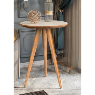 Mesa de Apoio Retrô 62cm Redonda com Pés Palito Decoração - Cores em Oferta na Shopee