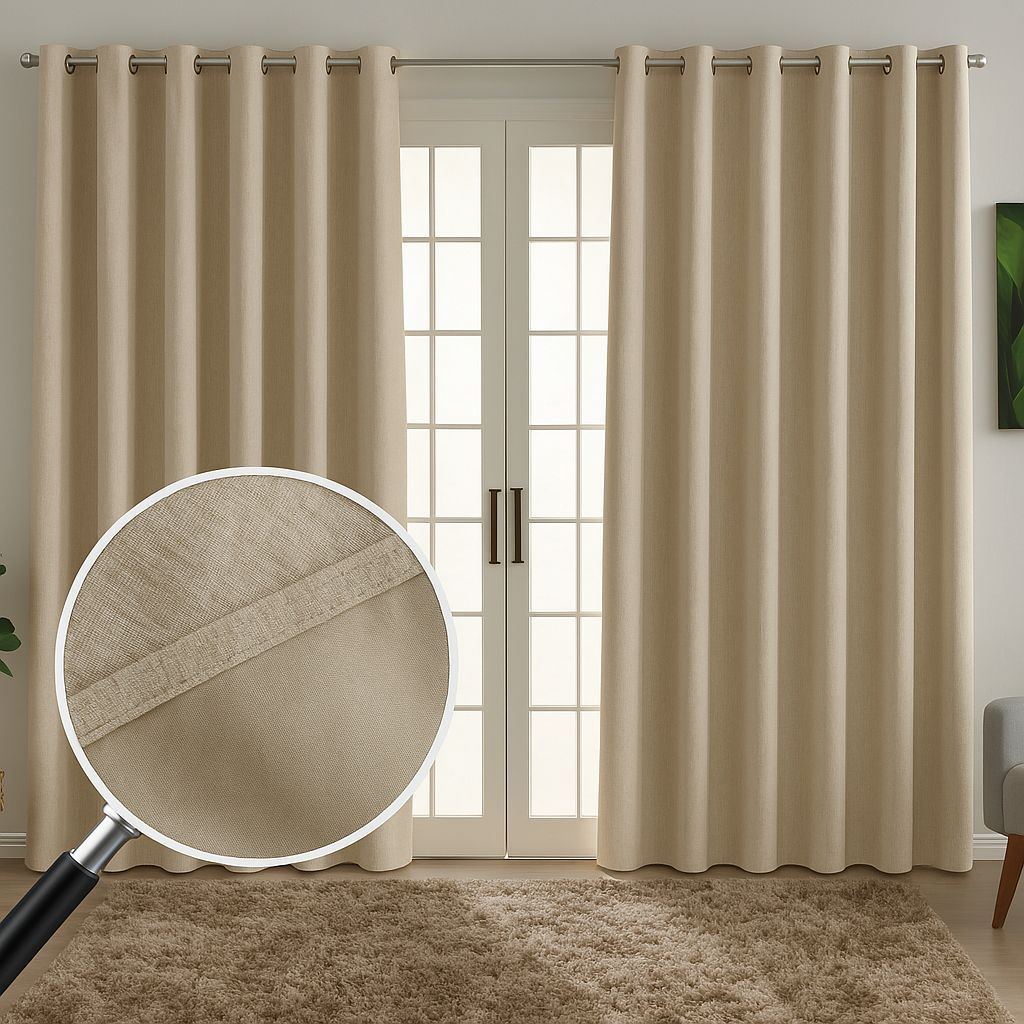 Cortina 100% Blackout Luxo Line - 5 metros de largura em Oferta na Shopee