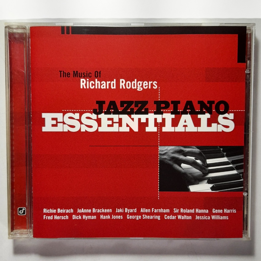 Cd Jazz Piano Essentials. Richard Rodgers, Gene Harris, Hank Jones. Importado, seminovo.