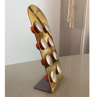Porta 8 Cápsulas em Acrílico: Café - Dolce Gusto, Nespresso e Três Corações. Produto de altíssima qualidade em Oferta na Shopee