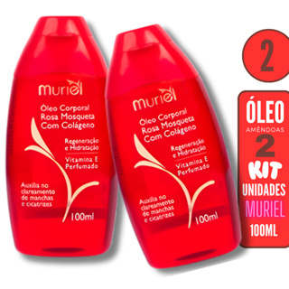 Kit 2 Óleo Corporal de amêndoas Muriel 100ml - Escolha o seu (Sortido ou igual) em Oferta na Shopee