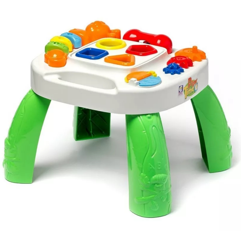 Mesa Bebê Infantil De Atividades Didática Playtime Cotiplás