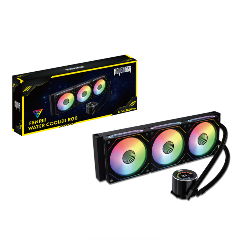 Water Cooler Fan G-VR360PRO 360mm RGB e Controle PWM TDP 300W — imagem 2 de 2