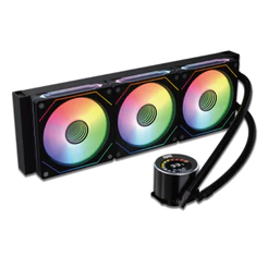 Water Cooler Fan G-VR360PRO 360mm RGB e Controle PWM TDP 300W