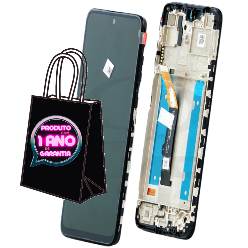 Tela Frontal + Com Aro Compatível Moto G31 XT2173 Touch Display + Oled Full Hd + Nacional Novo! em Oferta na Shopee