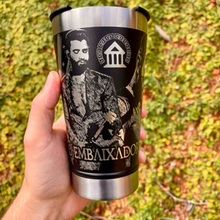 Copo Térmico Personalizado 360° GUSTAVO LIMA  Gravado A Laser em Oferta na Shopee
