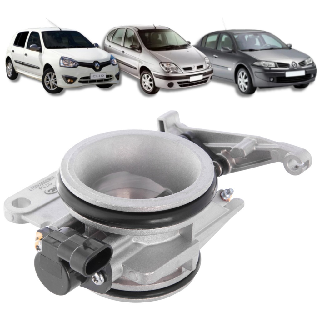 CORPO DE BORBOLETA TBI RENAULT CLIO 1.6 16V 2000/ SCENIC MEGANE em Oferta na Shopee