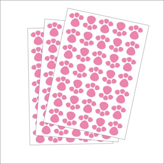 Cartela de Adesivo c/ 100 Patinhas De Coelho Pegadas de Vinil Trilha Caça Aos Ovos de Páscoa Pata em Oferta na Shopee