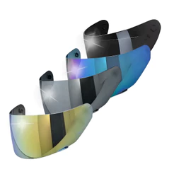 Viseira Asx Axxis V18b Polarizada Capacete Anti-risco Proteção Uv Cores Moto