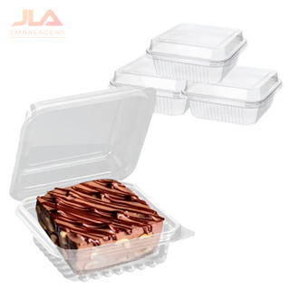 Embalagem H-641 Quadrada P/ Brigadeiro Bolo Doce em Oferta na Shopee