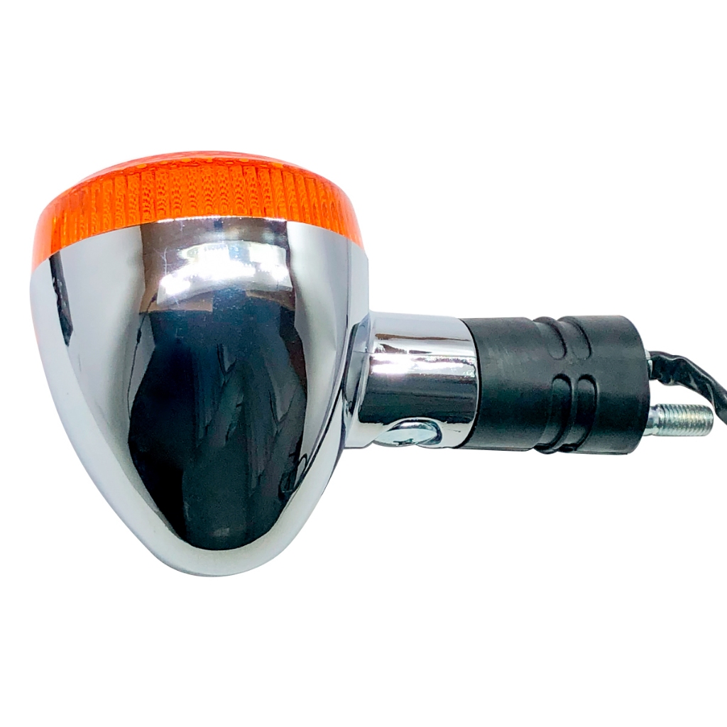 Pisca Traseiro Esquerdo Shadow 600 Com Chicote E Lâmpada Cor Cromado — imagem 2 de 2