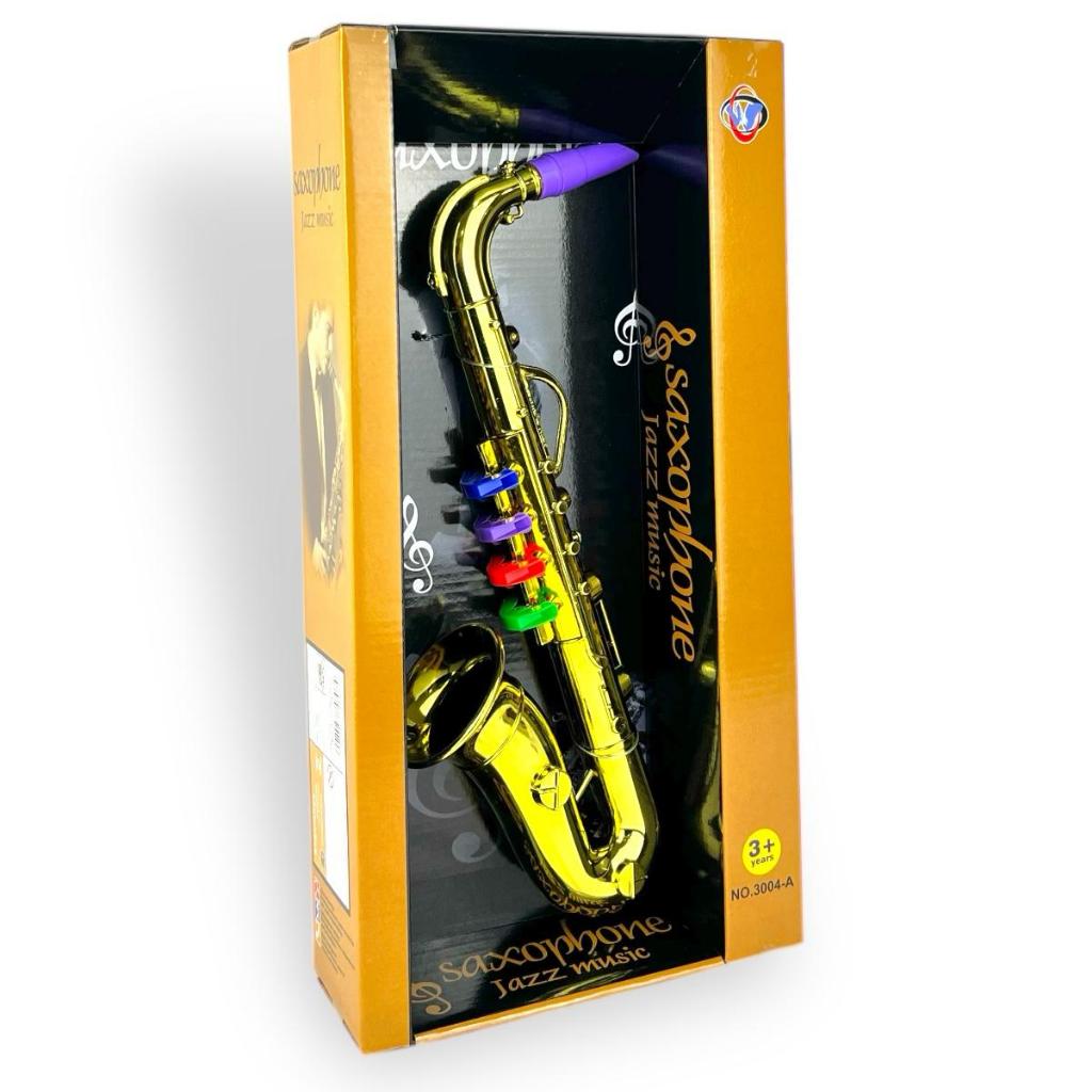 Saxofone Musical Brinquedo Emite Som De Verdade Unissex Divertido Unissex Menino Menina
