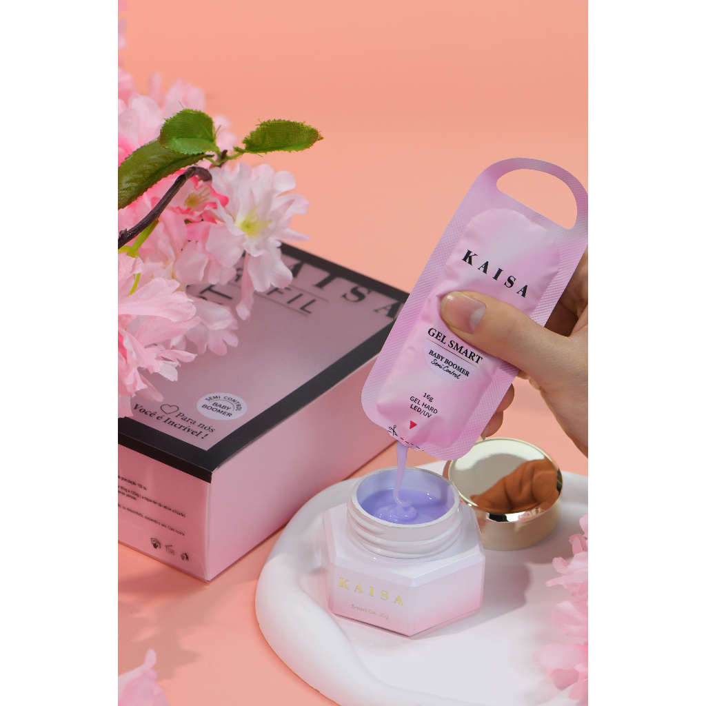 Refil Gel Smart KAISA 16g – Gel Construtor Profissional sem Preparadores em Oferta na Shopee