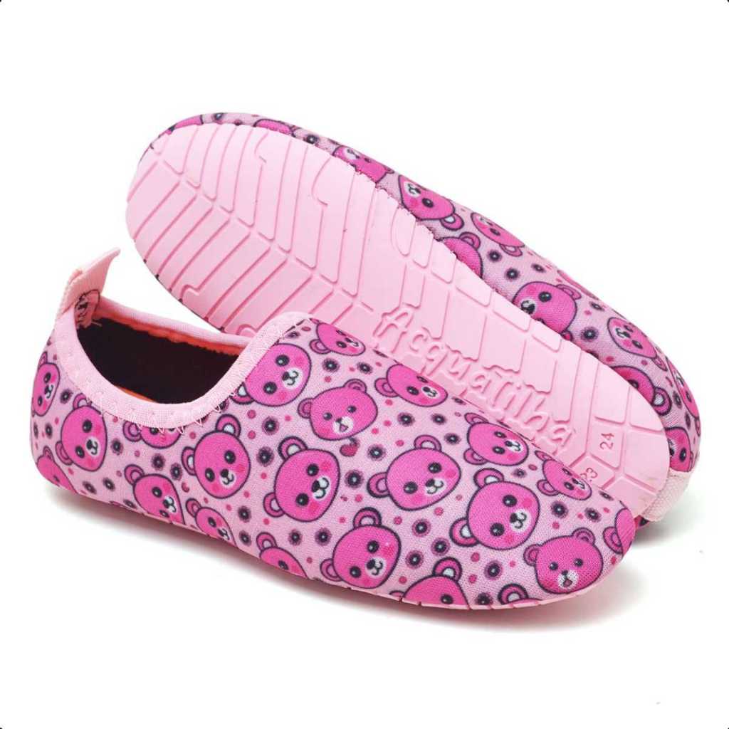 Sapatilha Sapato Neoprene Antiderrapante Infantil Menina Praia Sapato De Criança
