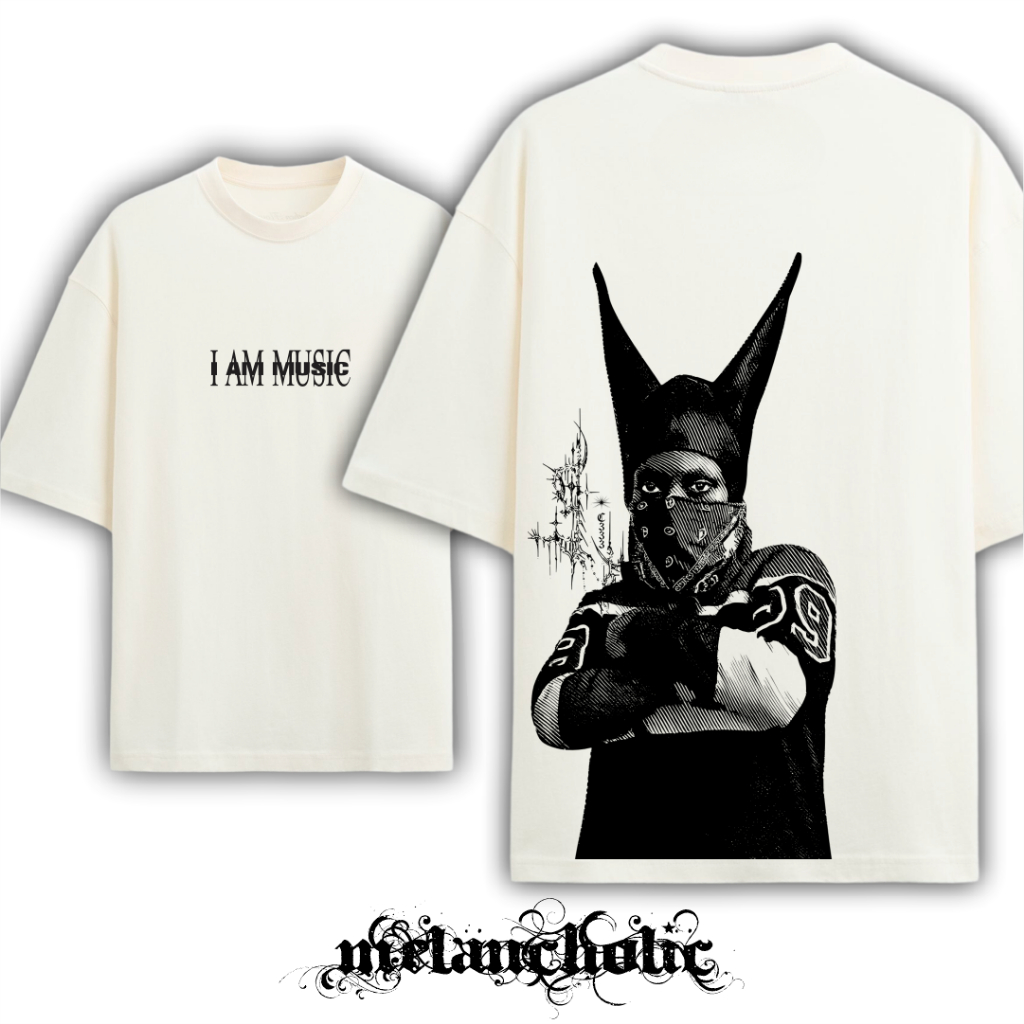 Camiseta Oversized Streetwear Playboi Carti I Am Music y2k 0pium alt em Oferta na Shopee