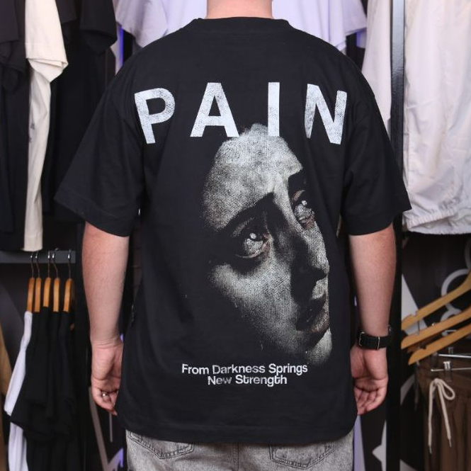 Ripfire Camiseta Masculina Oversized Pain Streetwear Pain Urbano 100% Algodão