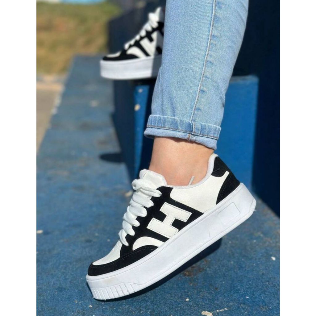 Tênis Feminino Casual Confortável e Leve para Trabalho e Lazer Barato Lançamento