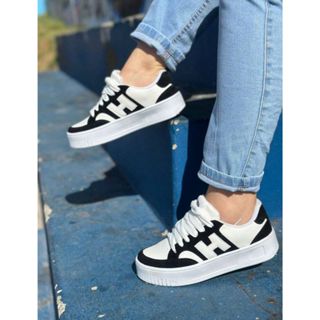 Tênis Feminino Skate board Vittal Solado Plataforma Confortável macio leve Off White ENVIO IMEDIATO❗ em Oferta na Shopee