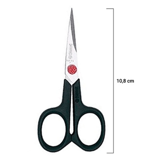 Tesoura Curta com ponta Multiuso para Costura e Bordados Mundial 668N 4.1/4pol em Oferta na Shopee