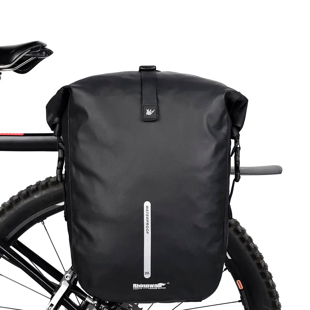 Alforge Mochila Bike 20L Impermeável Ciclismo Urbano Viagem