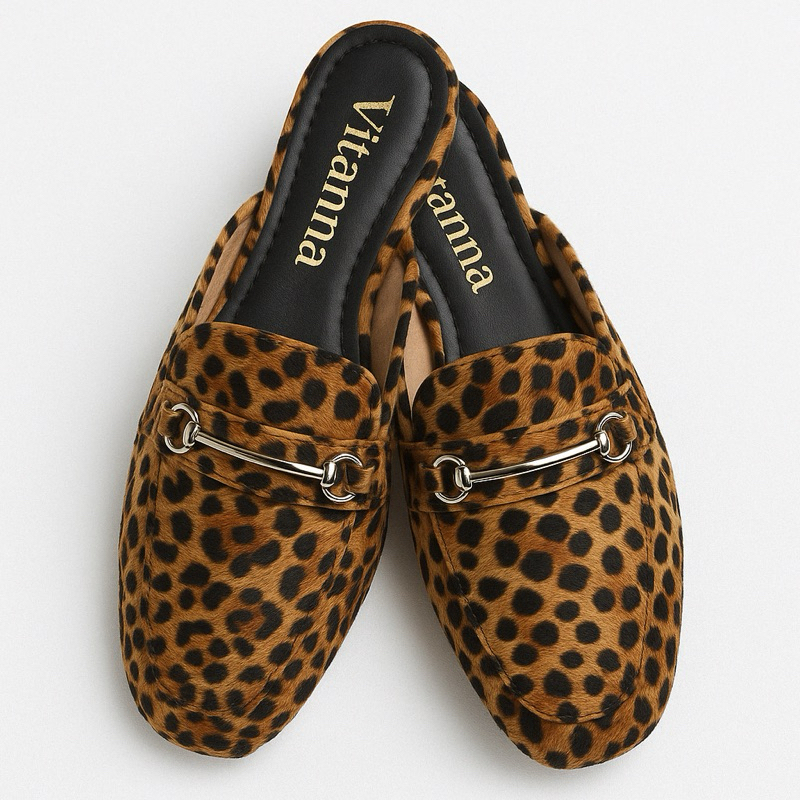 Mule Feminino Rasteira confortável detalhe 2022-02 em Oferta na Shopee