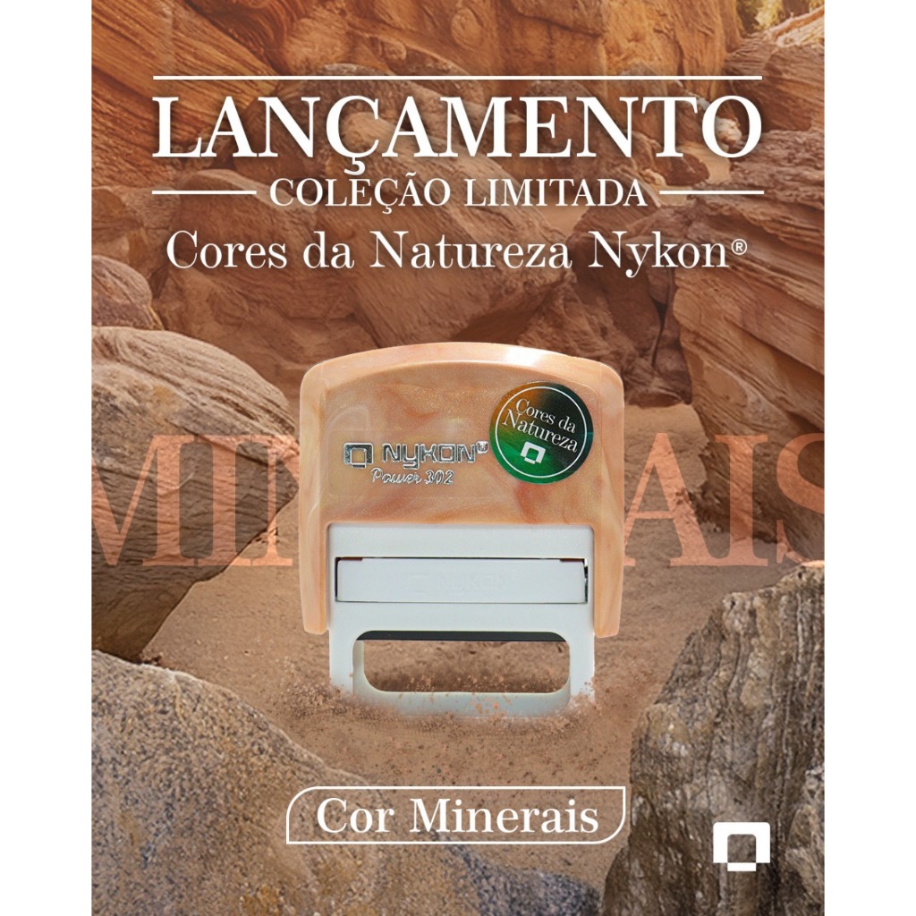 Carimbo Personalizado 38x14mm.