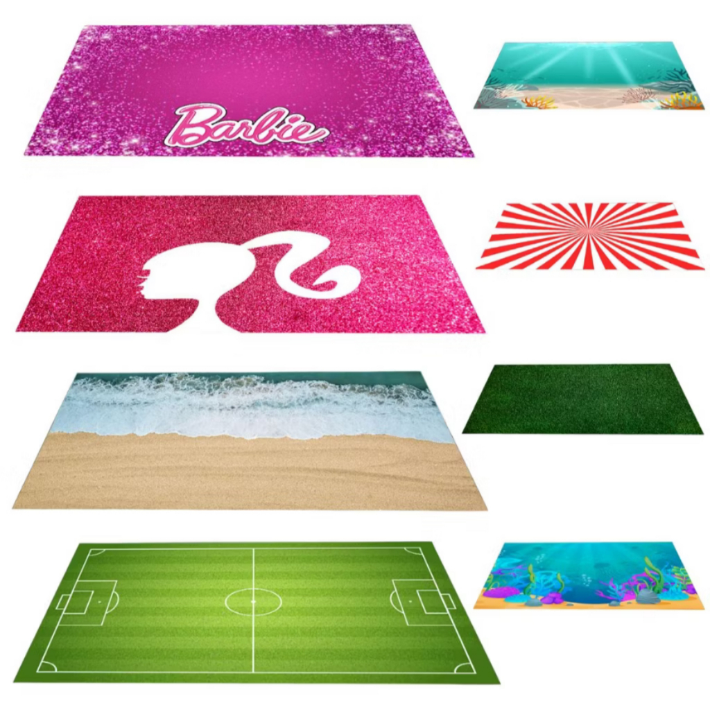 Tapete Decorativo Em Tecido Sublimado P/ Kit Casadinho Painel Vários Temas em Oferta na Shopee