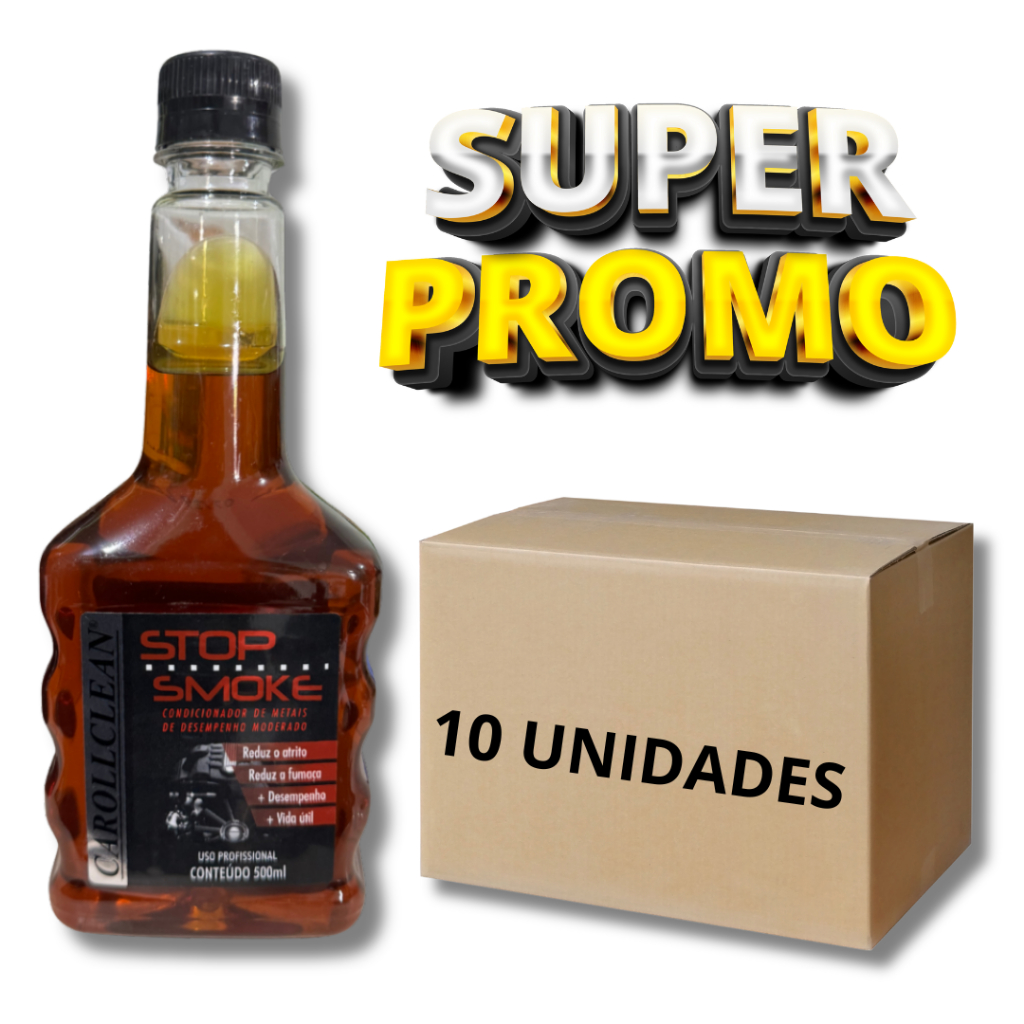 ADITIVO STOP SMOKE PARA MOTORES CANSADO 10 UNI