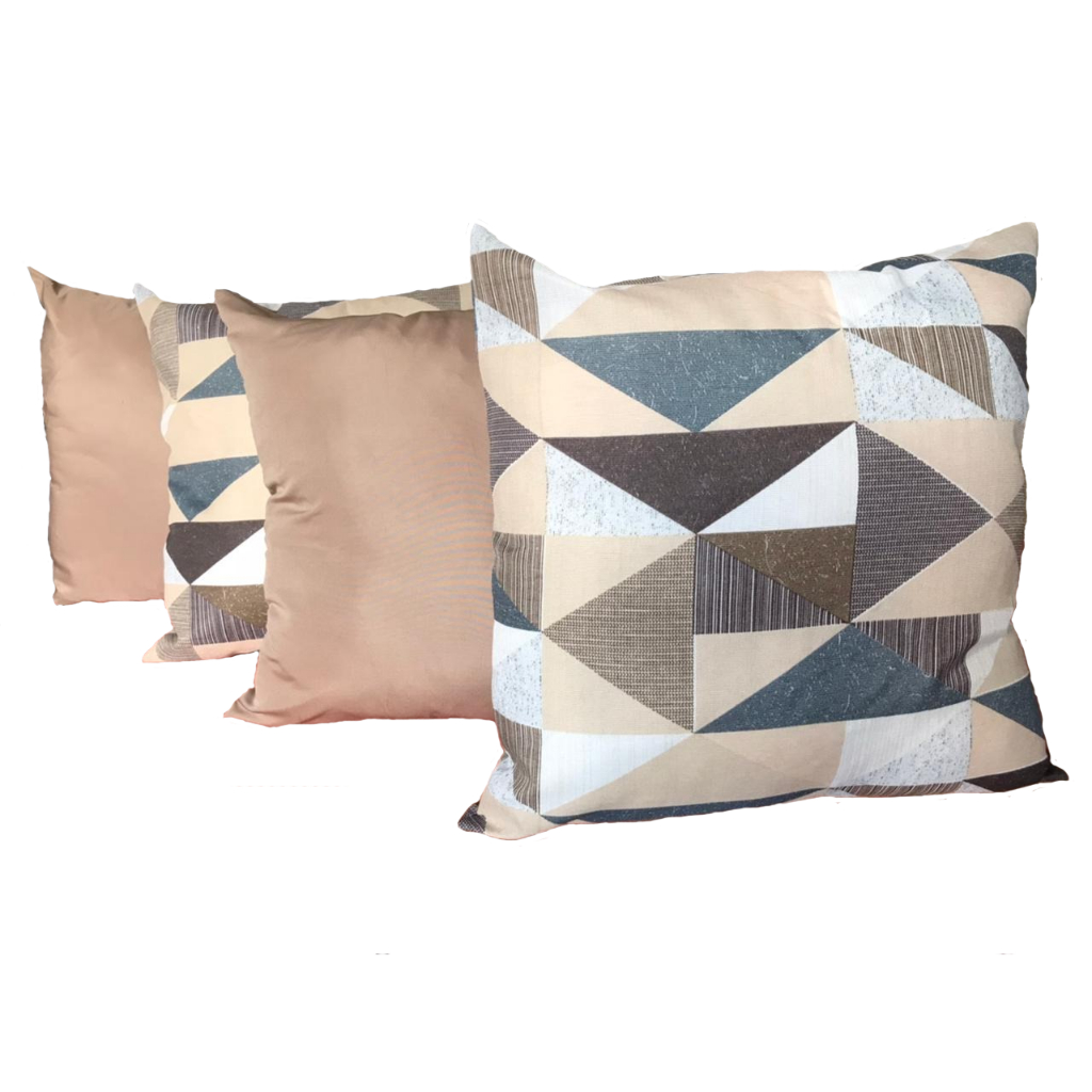 KIT com 2, 3, 4, 5 , 6, 07, 8 e 10 Capas Para Almofadas Decorativas Lisas e Estampadas 45cm x 45cm