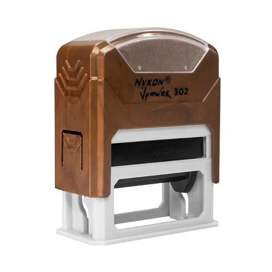 CARIMBO NYKON 302 VPOWER - Medida 38x14mm -  Enviar os dados imediatamente em Oferta na Shopee