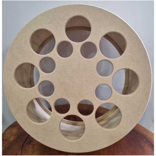 CARRETILHA DE PIPA EM MDF - MEDIA - 11 POLEGADAS - 28CM - CRUA ROLAMENTO em Oferta na Shopee