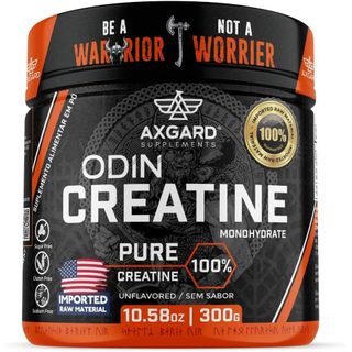 Creatina 300g - 100% Creatina Pura - Importada - Creatina Monohidratada - Axgard Supplements