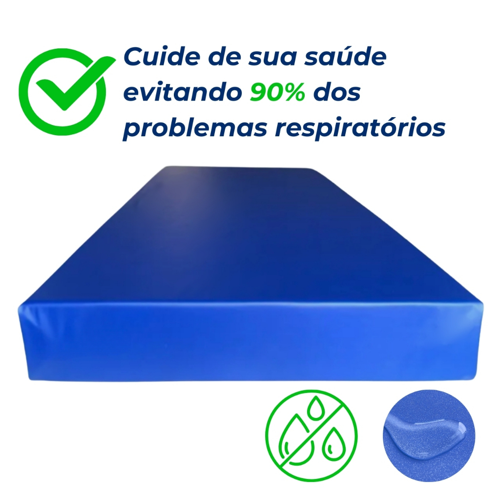 Capa Protetora Para Colchão Impermeável Queen e King Antialérgico Macio, Silencioso e Não Esquenta