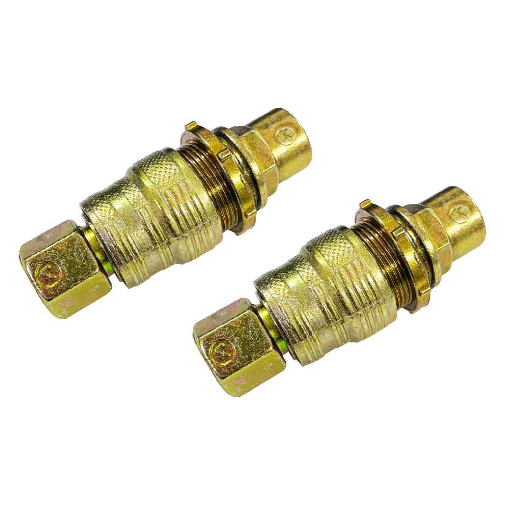 Kit 2 Engate Rápido Com Trava M16 X 1.5mm Carreta Caminhão Mão Amigo Pneumático