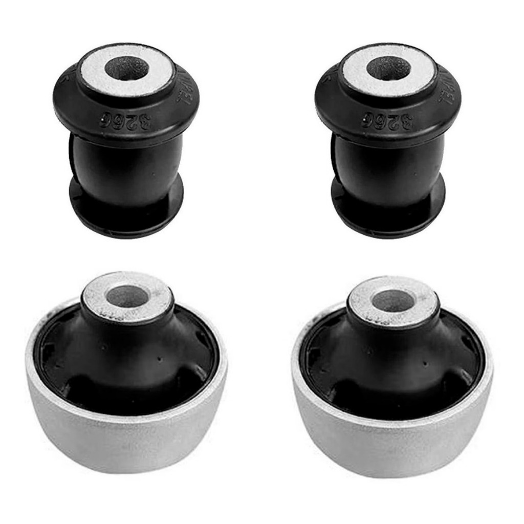 KIT COM 4 BUCHAS BANDEJA DIANTEIRA GM ONIX ONIX PLUS 1.0 APÓS 2019