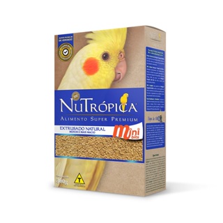 Nutrópica Calopsita Extrusada Natural Mini Bits Super Premium em Oferta na Shopee