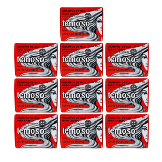 Kit C/ 500 un de grampos n5 10 caixas com 50 unidades cada n5 preto pequeno TEIMOSO penteados em Oferta na Shopee