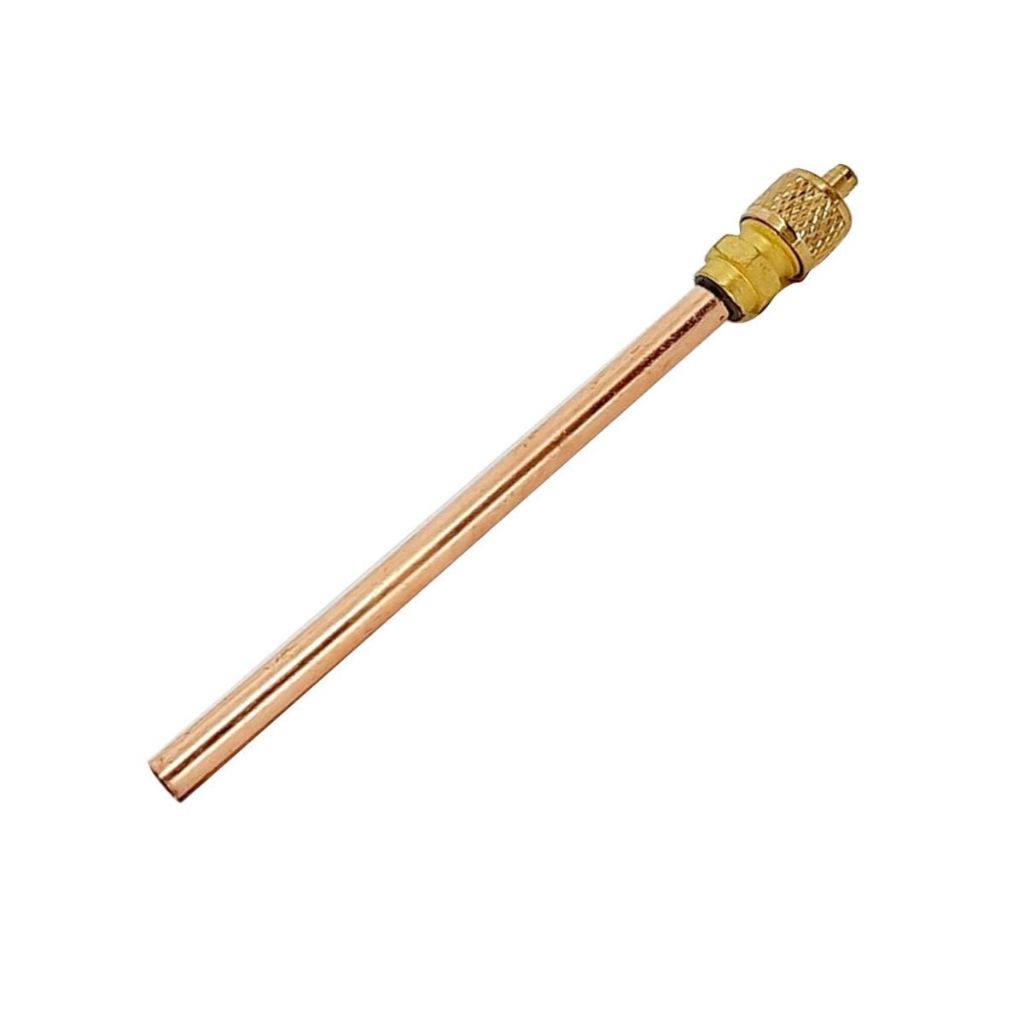 Válvula de Serviço Refrigeração Schrader 1/4 com 100mm