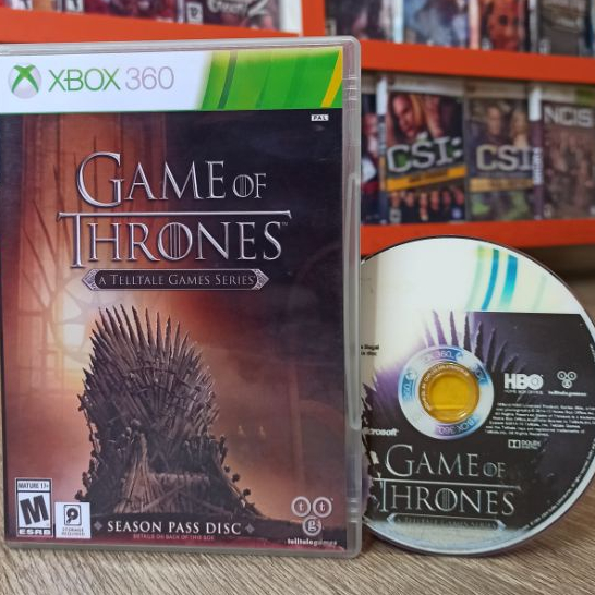 Game of thrones a telltales games series Xbox 360