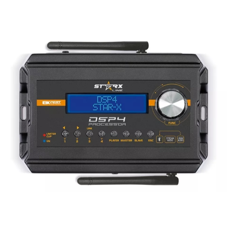 Processador Expert Dsp4 Star X 4 Ch. Bluetooth Stream Audio 12V