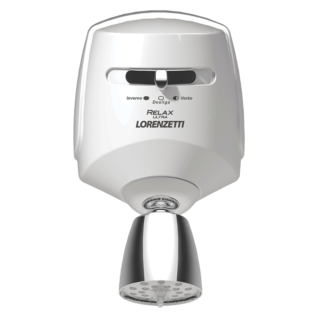 Ducha Lorenzetti Relax Ultra 220V 5500W Branco Cromado