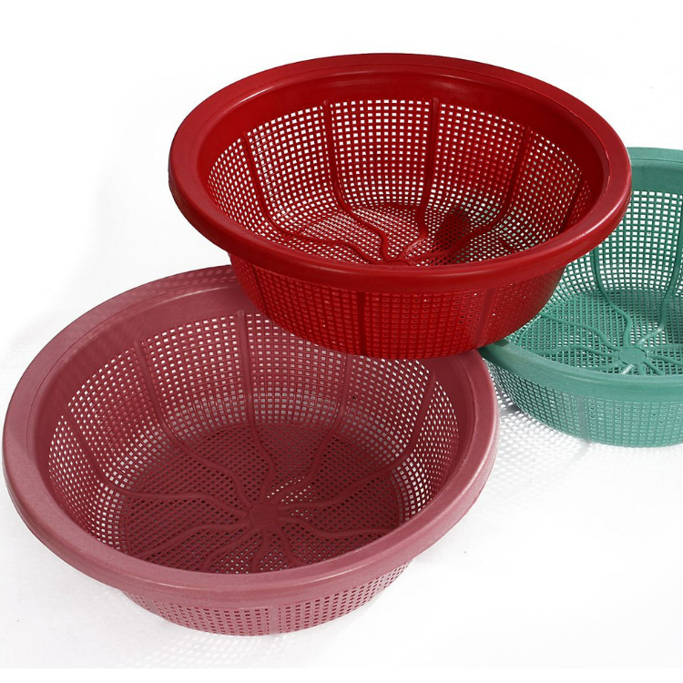 Escorredor Multiuso Lava Tudo Redondo 25cm Cod 7001 em Oferta na Shopee