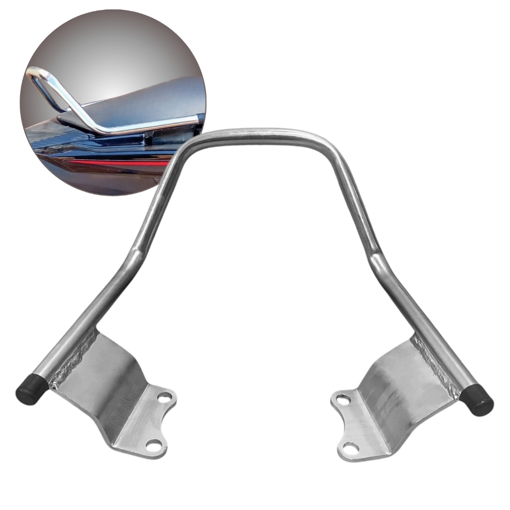 Alça Cromada esportiva Alta Vertical Moto Factor 125 150 2016 até 2023 em Oferta na Shopee