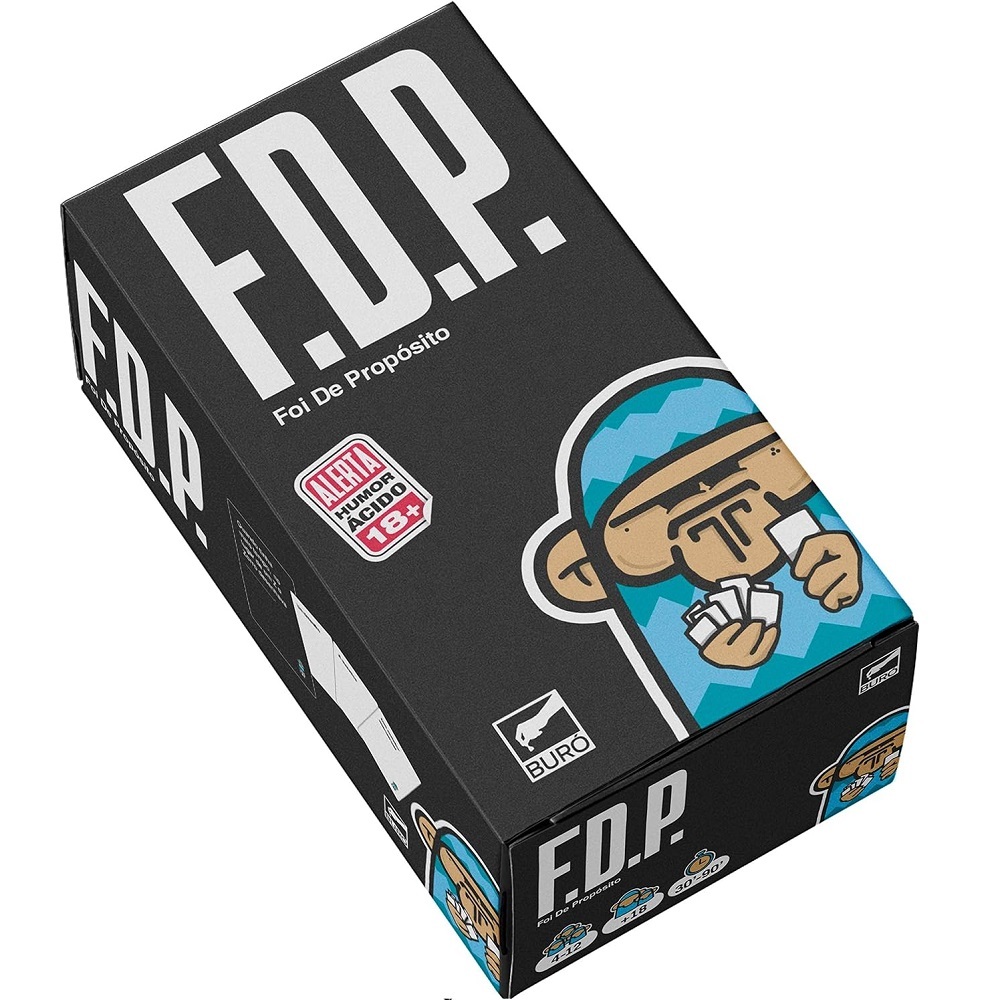 Jogo De Cartas F.D.P Foi De Propósito - Buró em Oferta na Shopee